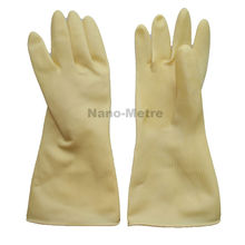 NMSAFETY natural latex rubber household hand gloves